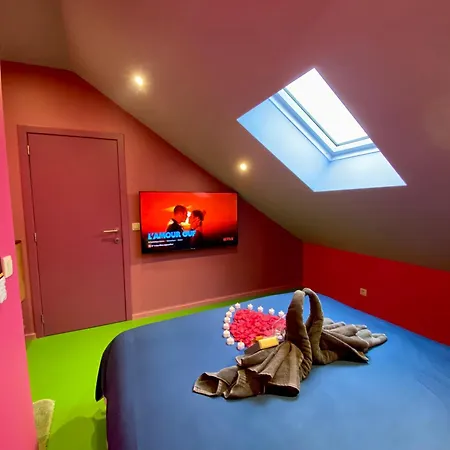 Retro Gaming Mood - Arcade Games - Jacuzzi - Sauna - Switch 2 Apartamento Courcelles